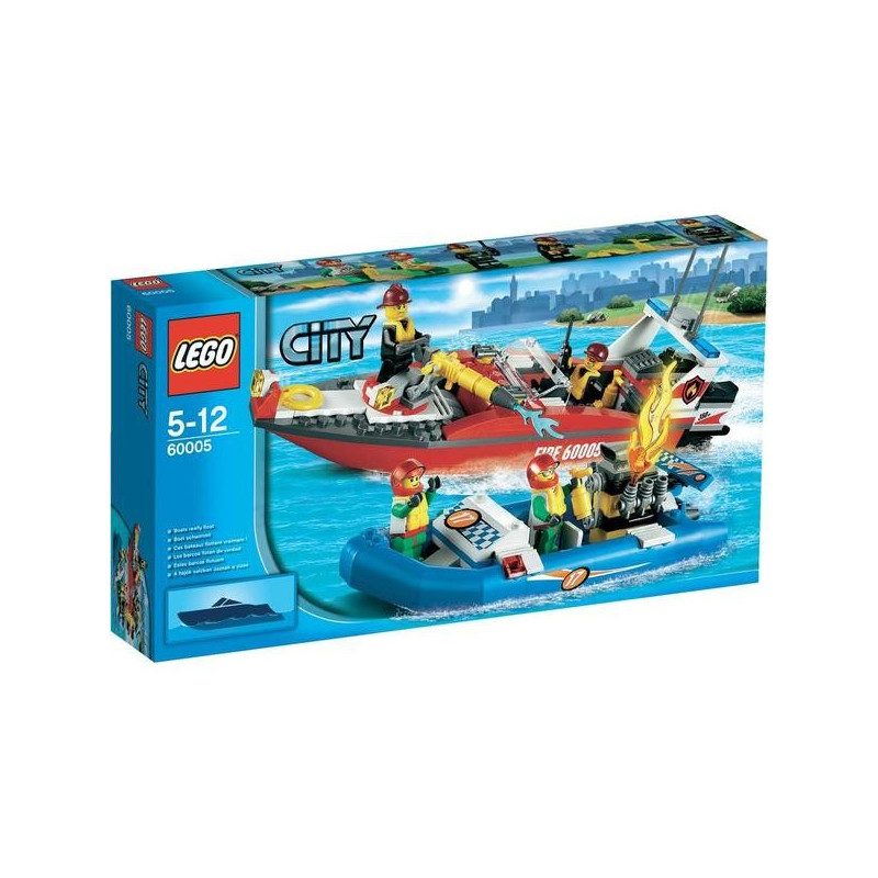 LEGO & klossar - Lego City Brandbåt
