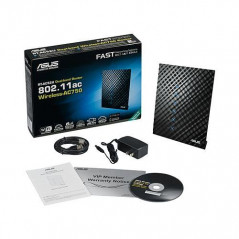 Router 450+ Mbps - Asus trådlös dual band AC-router inkl USB-nätverkskort