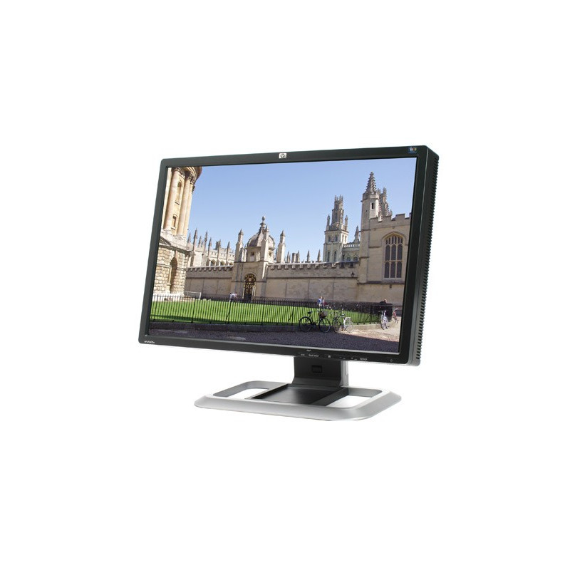 Skärmar begagnade - HP 24-tums LCD-Skärm av äldre modell (beg)