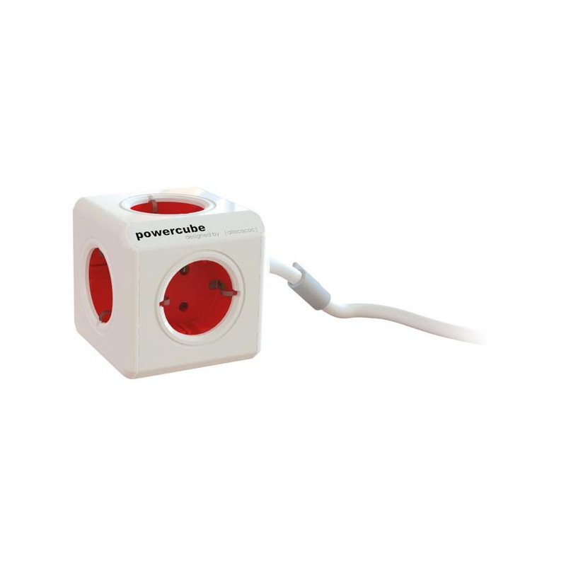 Grendosa - Powercube grenuttag med 5 uttag och 1,5 meters kabel
