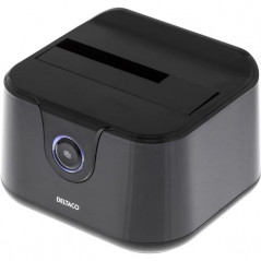 Dockningsstation för hårddisk - USB 3.0-dockningsstation för 2.5" och 3.5" SATA-hårddiskar
