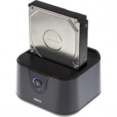 Dockningsstation för hårddisk - USB 3.0-dockningsstation för 2.5" och 3.5" SATA-hårddiskar