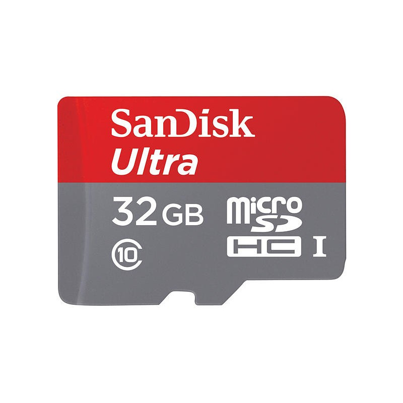 Minneskort - Sandisk Ultra microSDHC + SDHC 32GB (Class 10)