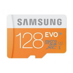 Minneskort - Samsung minneskort microSDXC + SDXC 128GB (Class 10 UHS-I)