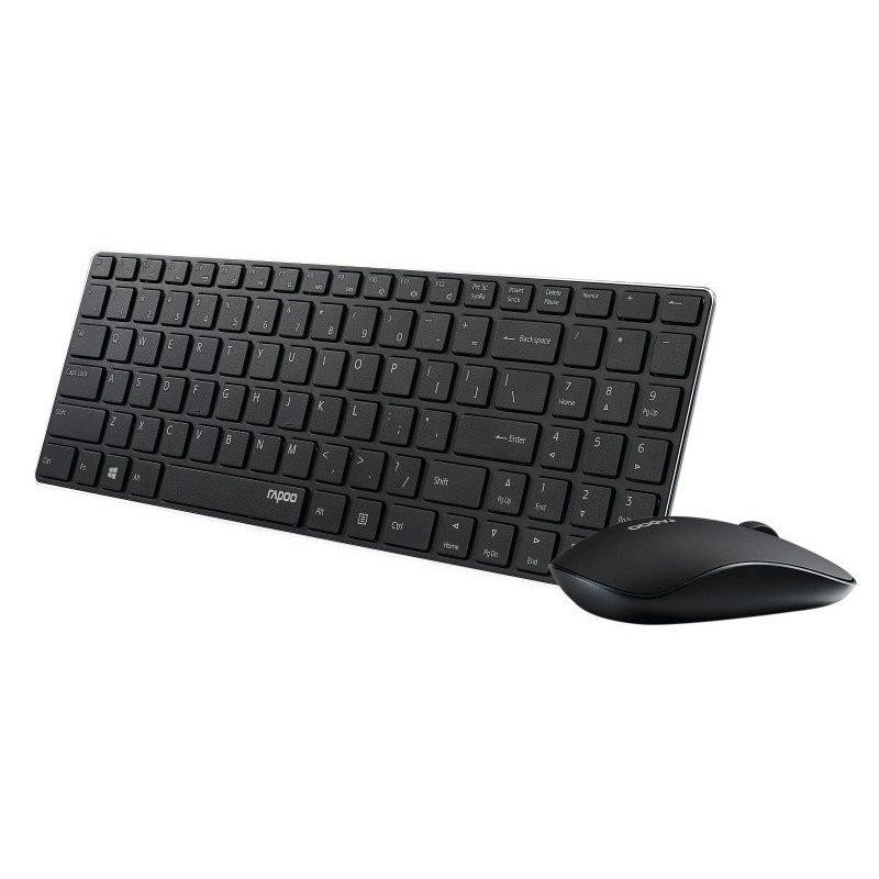 Trådlösa tangentbord - Rapoo trådlöst kit med tangentbord och mus