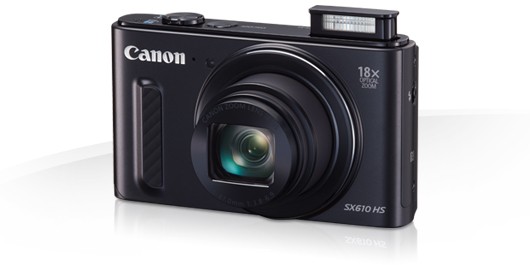 Canon PowerShot SX610 HS digitalkamera svart - PSX610HS(BLK) | Bill