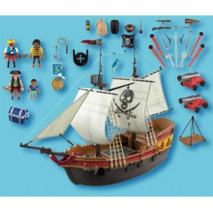 LEGO & klossar - Playmobil Pirates Piratskepp