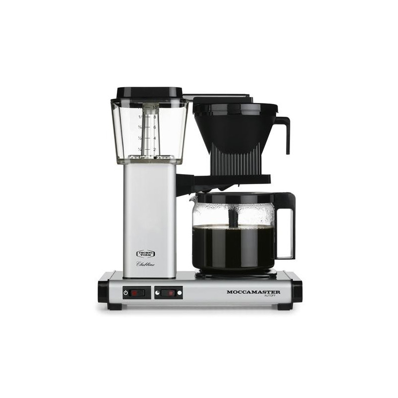 Kaffekokare och espressomaskin - Moccamaster Kaffebryggare Polerat silver KBG741