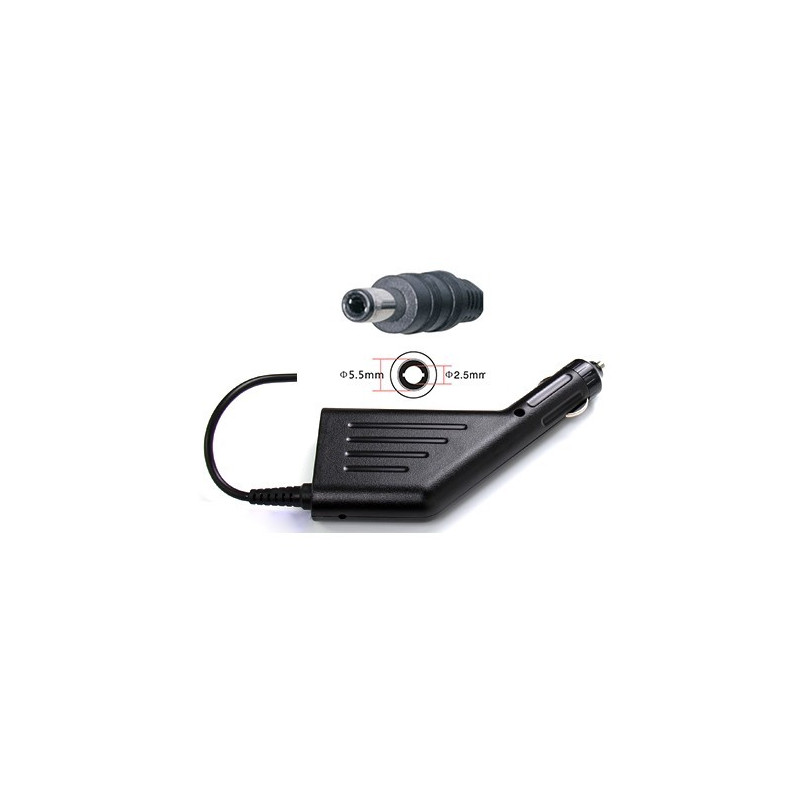 Billaddare dator - 12V billaddare till bl.a Toshiba, Asus, Fujitsu, äldre HP