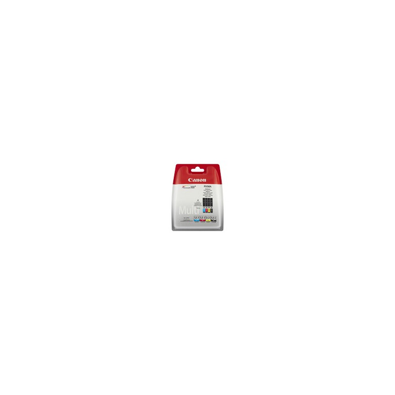 Skrivare/Printer tillbehör - Bläckpatron CANON CLI-551 för Pixma svart och färg