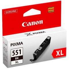 CANON CLI-551XL svart bläckpatron för Pixma