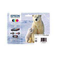 Skrivare/Printer tillbehör - Bläckpatron EPSON 26 - svart och färg