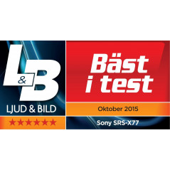 Portabla högtalare - Sony SRS-X77 trådlös bluetooth-högtalare