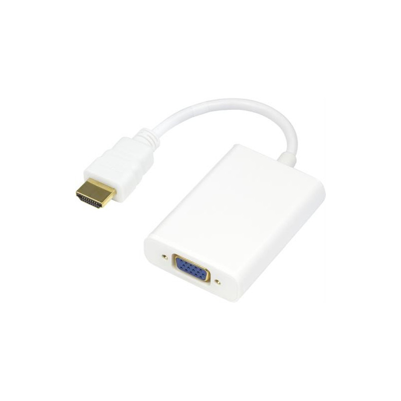 Skärmkabel & skärmadapter - HDMI till VGA-adapter