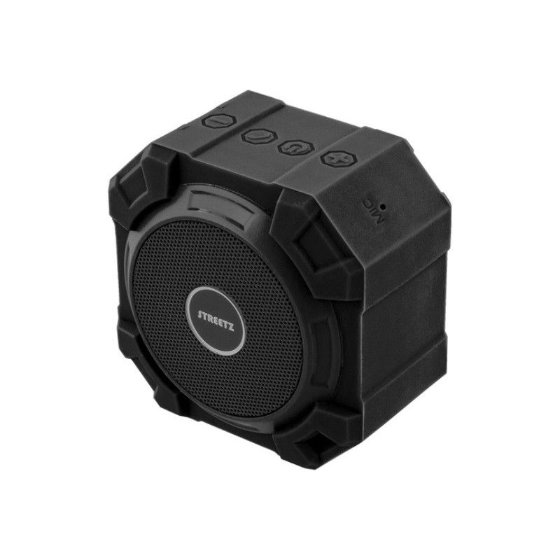 Portabla högtalare - Streetz vattentålig portabel bluetooth-högtalare