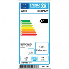 TV-apparater - Luxor 49-tums Smart LED-TV med WiFi
