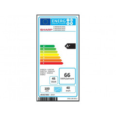 TV-apparater - Sharp 40-tums LED-TV WiFi