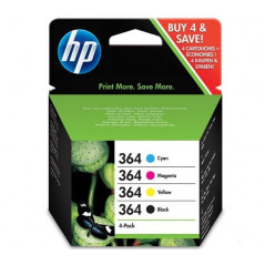 Bläckpatron HP 364 svart och färg