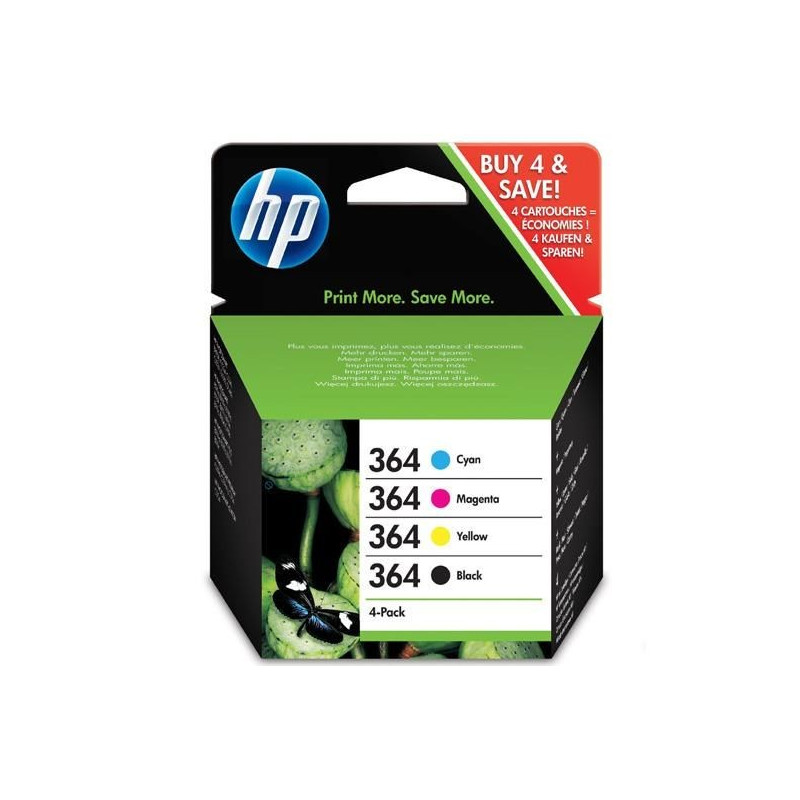 Skrivare/Printer tillbehör - Bläckpatron HP 364 svart och färg