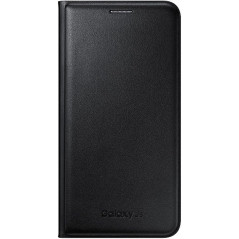 Skal och fodral - Samsung Flip Wallet Black till Samsung Galaxy J5