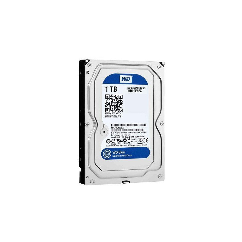 Interna hårddiskar - 1TB Western Digital HD 3,5" SATAIII 7200rpm 64MB Blue