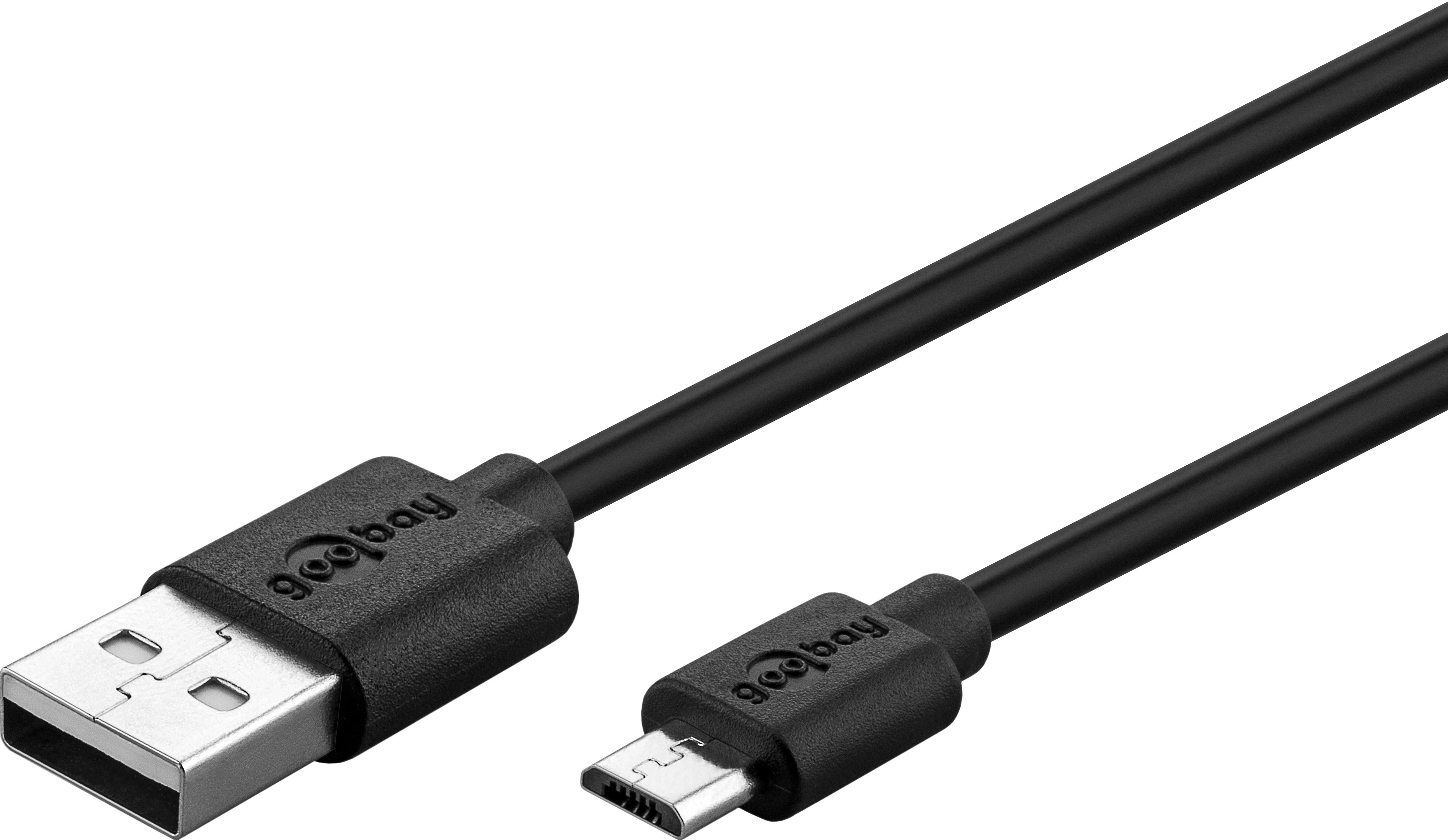 MicroUSB-kabel Goobay 1 meter