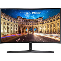 25 - 34" Datorskärm - Samsung 27" Curved LED-skärm C27F396