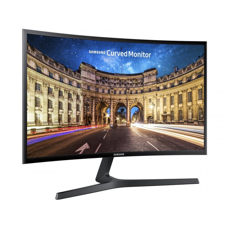 25 - 34" Datorskärm - Samsung 27" Curved LED-skärm C27F396