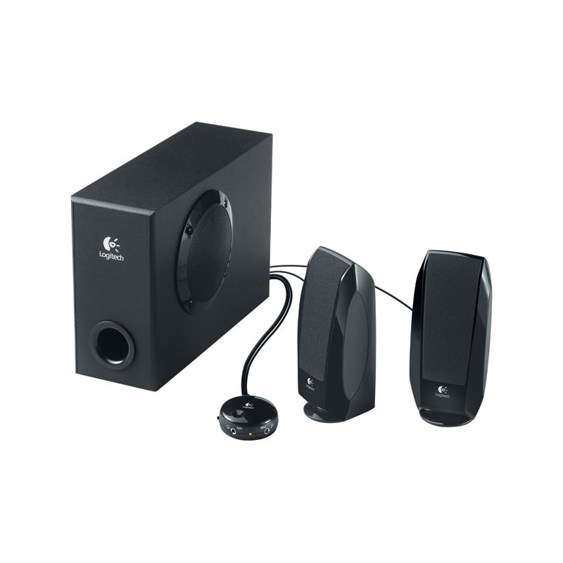 Logitech 2.1-högtalarsystem Högtalare - Logitech 2.1-högtalarsystem