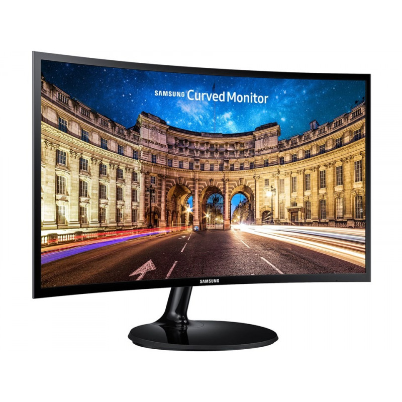 25 - 34" Datorskärm - Samsung 27" Curved LED-skärm C27F390