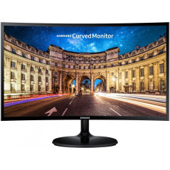25 - 34" Datorskärm - Samsung 27" Curved LED-skärm C27F390
