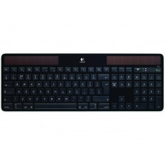 Trådlösa tangentbord - Logitech K750 trådlöst solcellsdrivet tangentbord