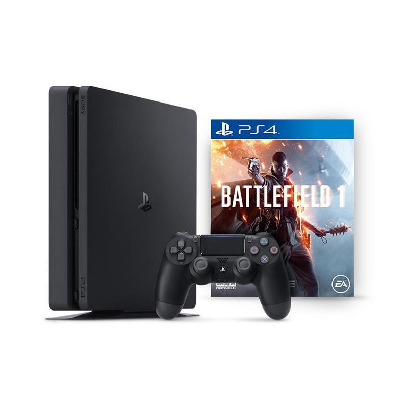 Övriga tillbehör - Sony Playstation 4 slim 1TB + Battlefield 1