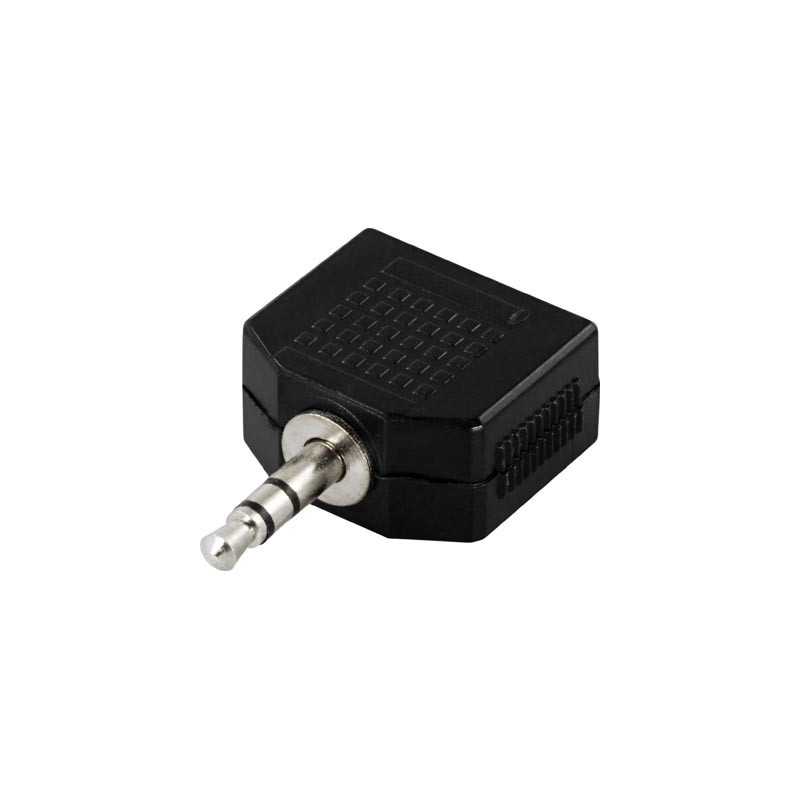3.5 mm Y-adapter Ljudkabel & ljudadapter - Y-adapter för ljud 3.5 mm