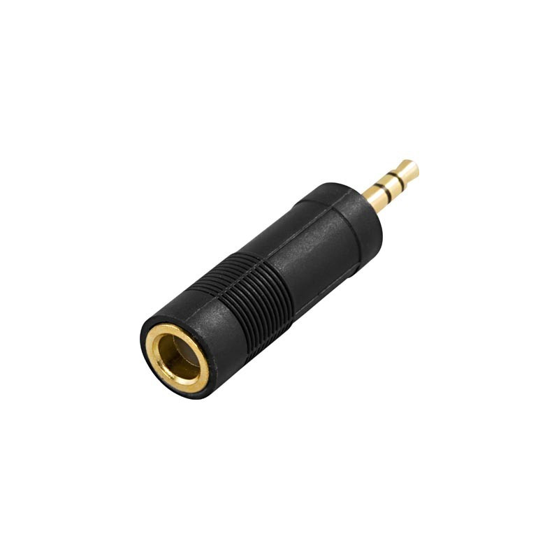 Adapter 6.3 mm till 3.5 mm Ljudkabel & ljudadapter - Adapter 6.3 mm till 3.5 mm
