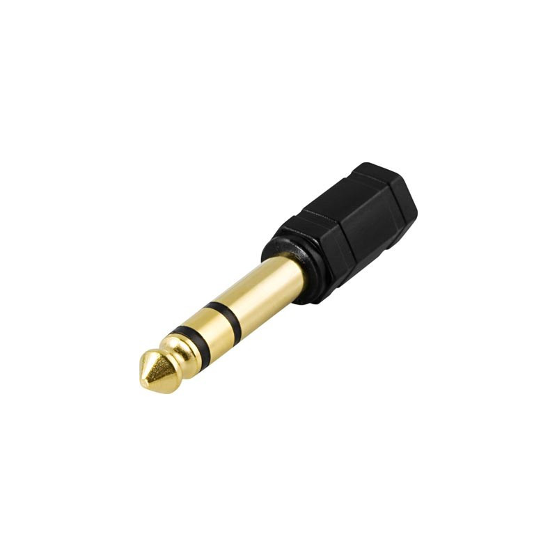Adapter 3.5 mm till 6.3 mm Ljudkabel & ljudadapter - Adapter 3.5 mm till 6.3 mm