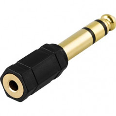 Ljudkabel & ljudadapter - Adapter 3.5 mm till 6.3 mm