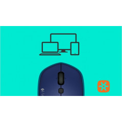 Trådlös mus - Logitech M335 trådlös mus