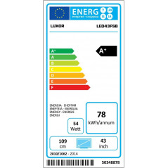 TV-apparater - Luxor 43-tums Smart LED-TV