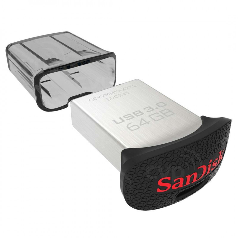 USB-minnen - SanDisk Ultra Fit USB3.0 64GB USB-minne