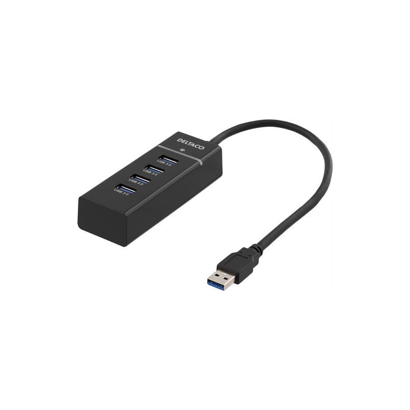 USB-kablar & USB-hubb - USB 3.1-hubb med 4 portar