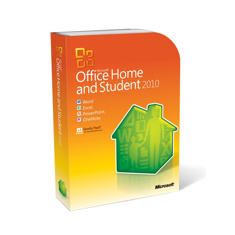 Microsoft Office 2010 Hem & Student 3-licens Microsoft Office - Microsoft Office 2010 Hem & Student 3-licens