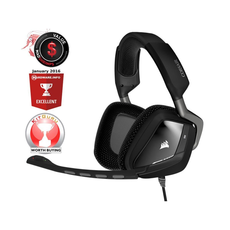 Gamingheadset - Corsair VOID Wireless/USB RGB gaming-headset