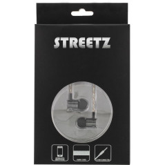 Hörlurar - STREETZ in-ear hörlurar