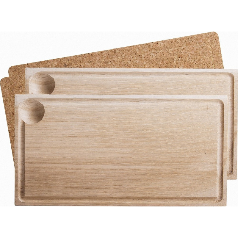 Köksredskap - Planksteksbräda i 2-pack