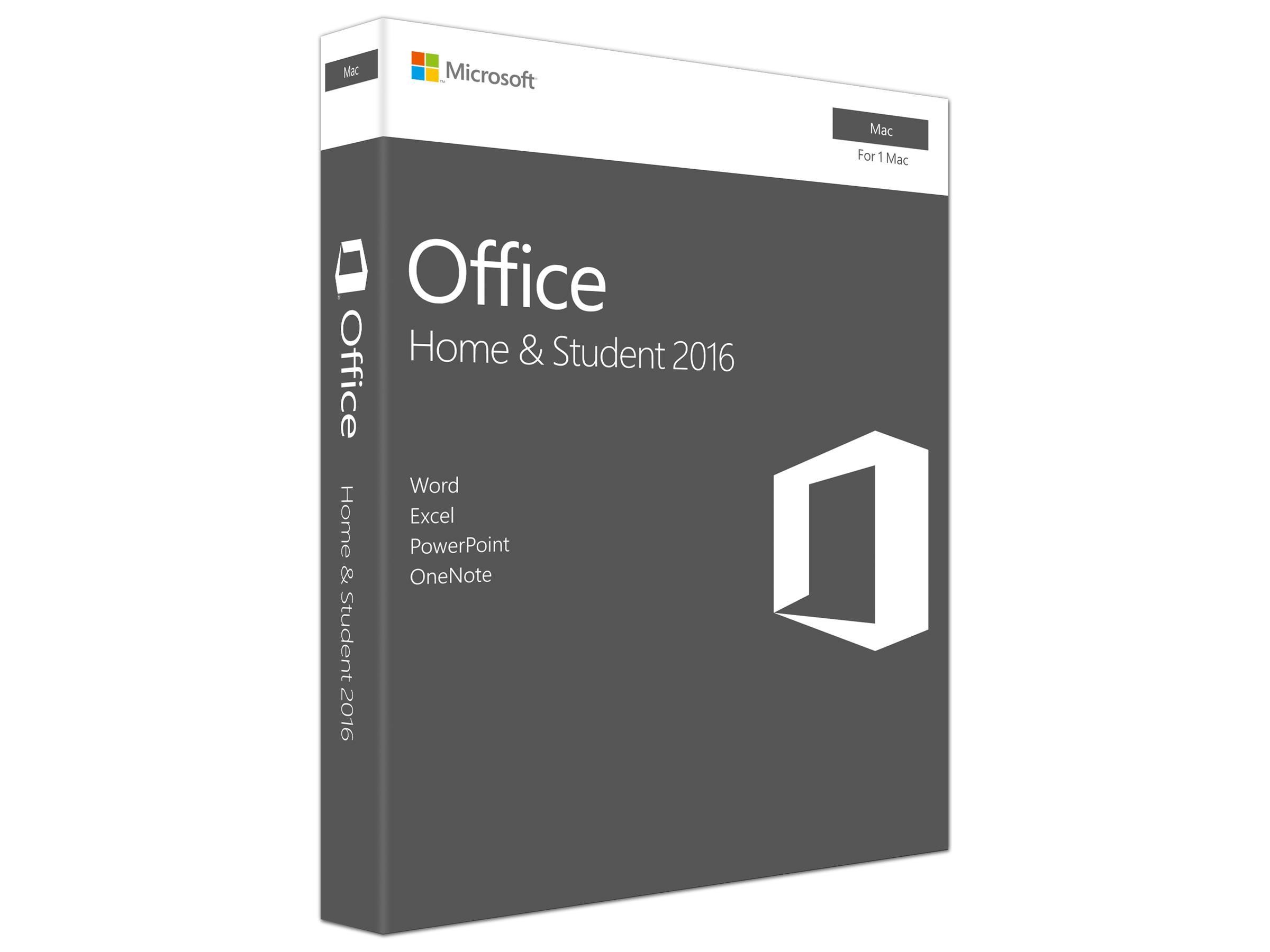 Microsoft Office 2016 Home & Student till Mac GZA00890 Billigt...
