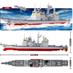 LEGO & klossar - Klossar Skepp Kryssare B0389