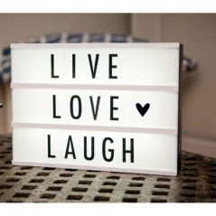 Inredning - Lightbox i A4-format