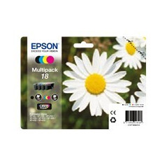 Bläckpatron EPSON 18 svart och färg