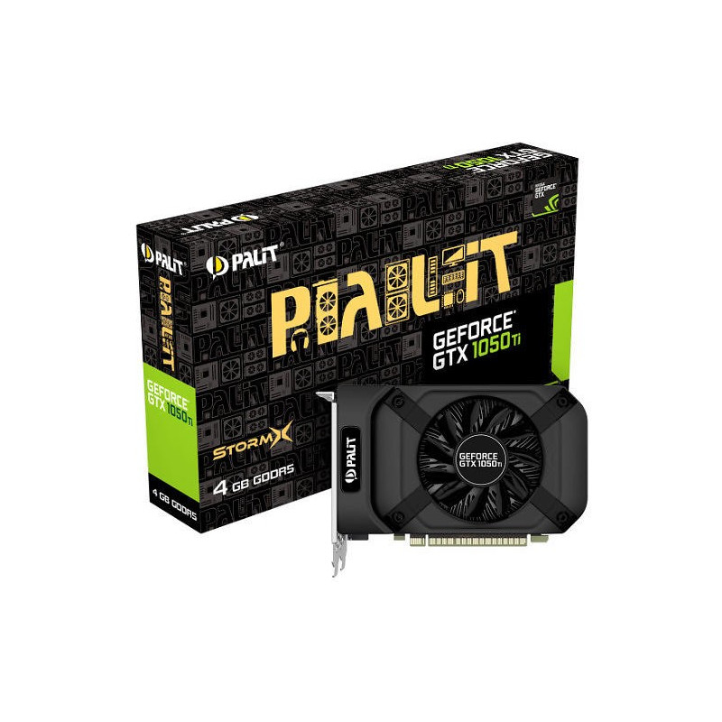 Komponenter - Palit GeForce GTX 1050 Ti StormX HDMI DP 4GB